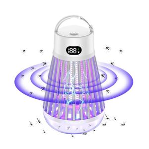 Lampe Anti-Moustique INFINITOO 4W UV Tue Mouches Intérieur Efficace Portée  35m² Lumière Anti Moustique Electrique - Cdiscount Jardin