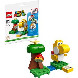 ASSEMBLAGE CONSTRUCTION LEGO® Super Mario™ Ensemble d’extension L’arbre fruitier du Yoshi jaune (30509)