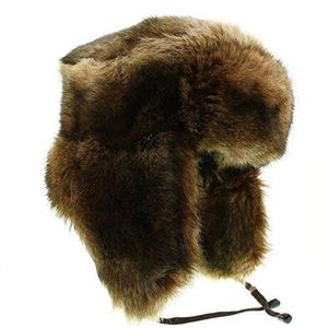 chapka vrai fourrure homme