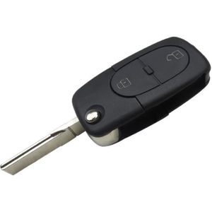 Argent Gleamydot Coque Clé Compatible avec Etui Clef Audi A1 A2 A3 A4 A5 A7 Q1 Q3 Q5 TT Protection Clé de Voiture Accessoires Avec Porte Clef