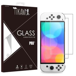 Protecteurs D'écran Verre Trempé Pour Nintendo Switch - 3 Pièces, Ultra Fins