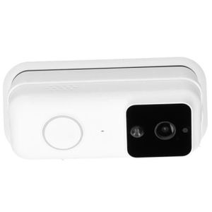 INTERPHONE - VISIOPHONE sonnette intelligente Interphone de porte intelligente 1080P visible avec sonnette de caméra PIR Motion IR-Cut longue