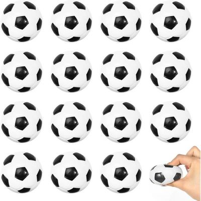 Mini Ballon Football,12 Pcs 50mm Petit Ballon de Foot en Mousse,Mini Balles  de Sport en Mousse Anti-Stress de Football Garçons