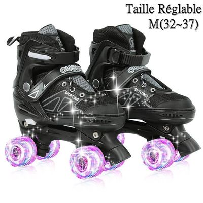Patins à roulettes - Taille réglable - Rouge - Soft boots - Cuffs