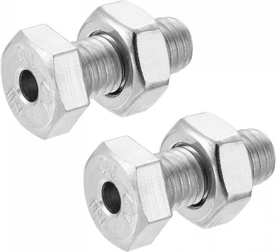 JIN-Tbest Jeu de vis 475 pièces 304 vis en acier inoxydable boulons