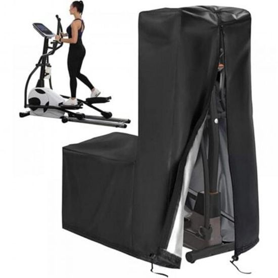 Housse De Protection Pour Vélo Elliptique – Tissu Oxford 420D, Anti-poussière Et Imperméable, Taille 140x64x165 Cm, Noir – Pour Intérieur Et Extérieur