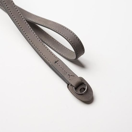 Sangle En Cuir Gras Schachenmayr Latigo Marron Foncé Vieilli 220x4cm