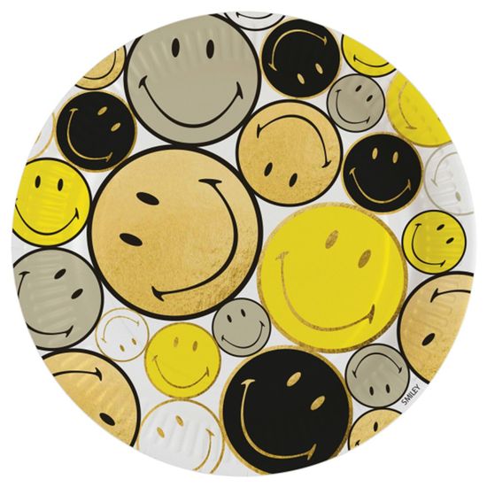 Lot De 8 Assiettes De Fête Batman En Carton - Diamètre 23 Cm, Idéal Pour Anniversaire Enfant Thème Super-héros - 14