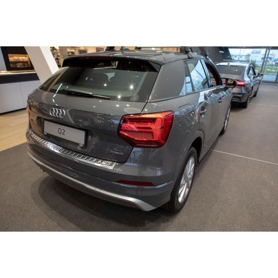 CHROMEMASTER Protection Pare-Chocs Arrière VW T6.1 2019-2021 - Acier Inox Brossé Argent - Anti-rayures Seuil Coffre