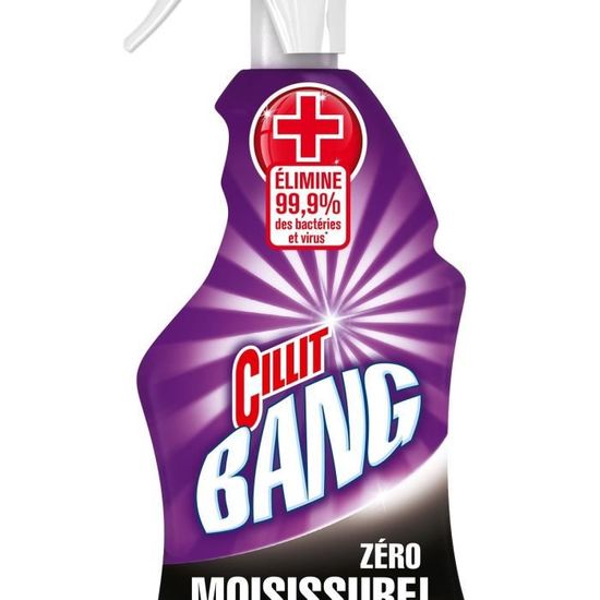 CILLIT BANG Nettoyant ménager Surpuissant AntiMoisissures pistolet de 750 ml Cdiscount Au