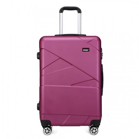 Kono Valise Moyenne 67cm, Valise Soute en ABS Bagage de Voyage à Main
