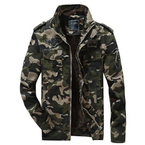 Veste Polaire Homme Camouflage - Chaude, Coupe-vent, Imperméable, Idéale Automne/hiver Pour Outdoor