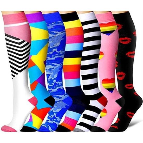 Lot De 3 Paires De Chaussettes De Copression Pour Hoe Et Fee - 15