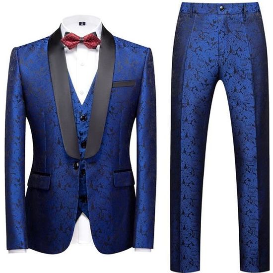 Allthemen Costume Homme Mariage - Blazer Slim Fit Et Pantalon Deux Pièces Élégant