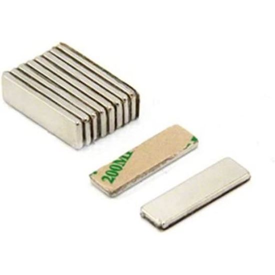 Magnetastico® | Pack of 10 self-adhesive neodymium magnets Magnetastico® | Pack of 10 self-adhesive neodymium magnets