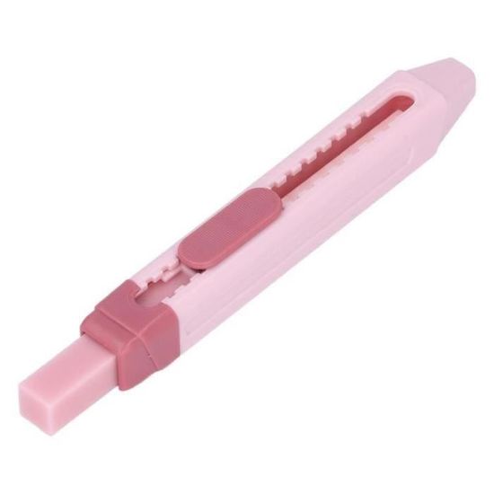 4 PCS Caoutchouc rétractable, Gomme de Dessin Animé, papeterie pour effacer crayons et crayons, idéal pour l'école de bureau, idée - Beaux-Arts et Loisirs créatifs