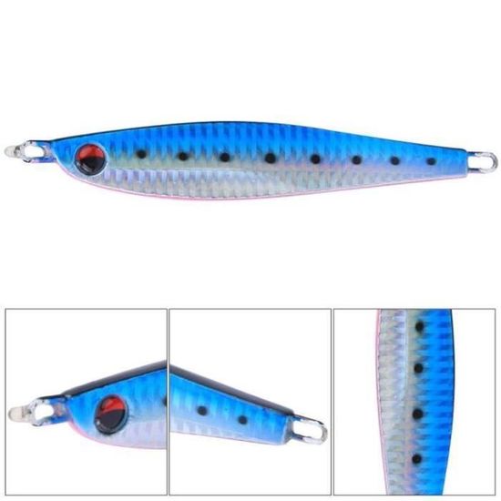 Leurre De Pêche DT5030 Flux - 63mm 7.5g - Vairon Coulant - Pour Perche/truite - Nage Inertielle Unique