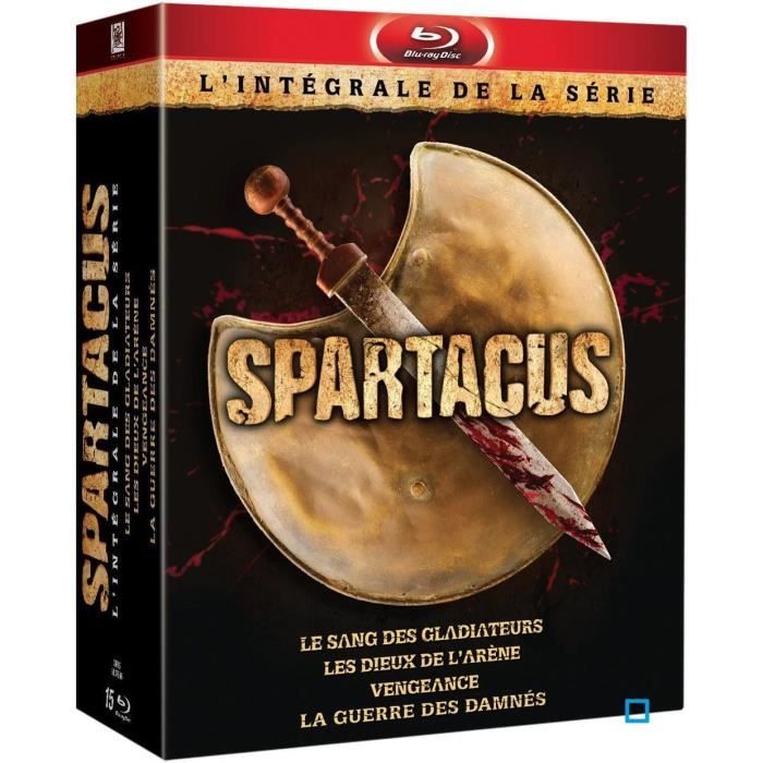 Blu-Ray Coffret intégrale Spartacus - Cdiscount DVD