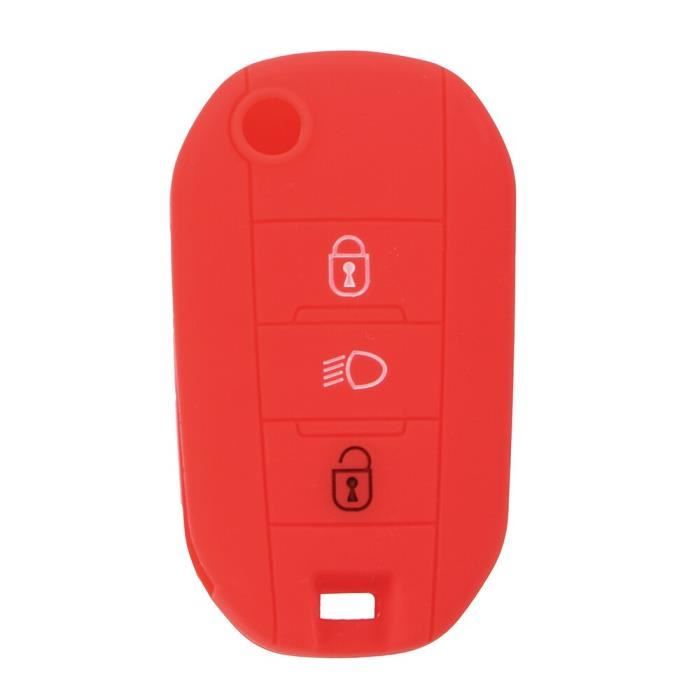 Housse De Clé Télécommande Pliante En Silicone, Pour Citroën C4 Grand Picasso Cactus C5 C6 C8 C4L Xsara, étui à Clé à 3 Boutons, Accessoires Fob