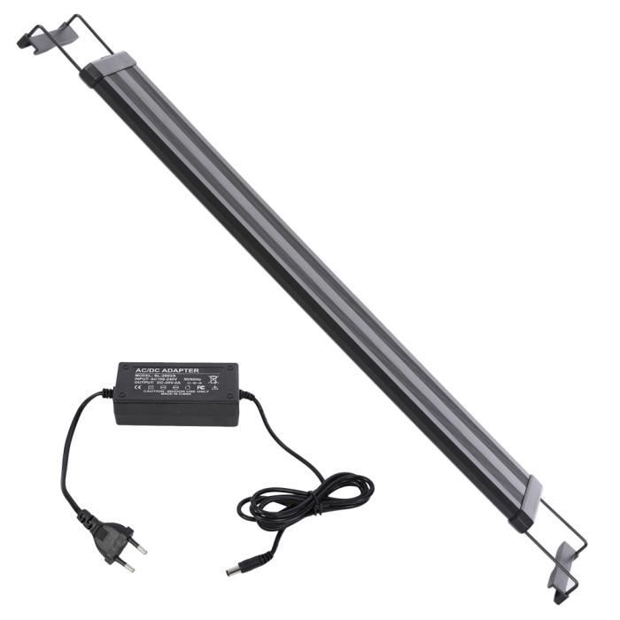 SOULONG Lampe Aquarium LED Extensible Lampe Rampe LED pour Aquarium Réglable Éclairage Aquarium 110V - 240V 8500K Lumière pour Po