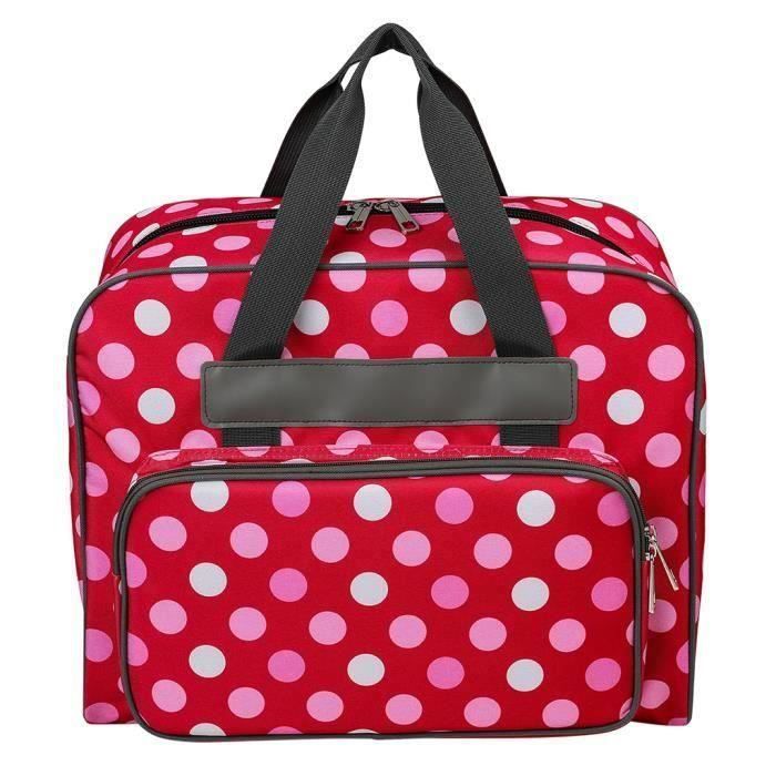 Machine à coudre sac grande capacité Dot modèle mode utile sacs de rangement Oxford tissu