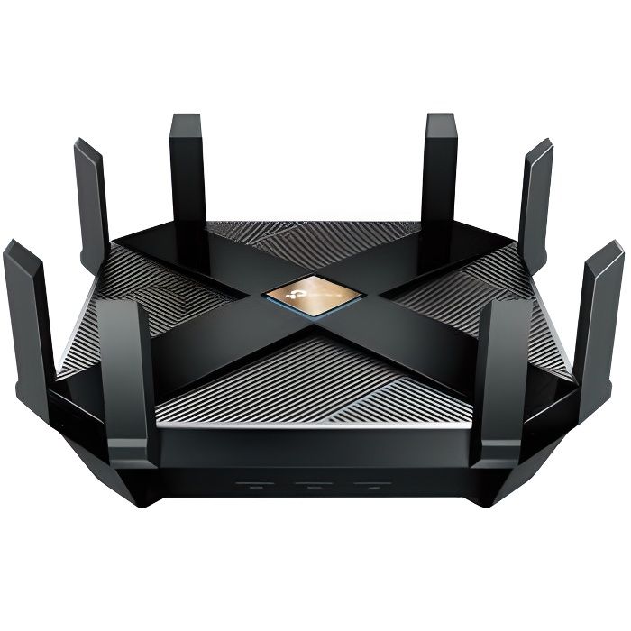 TPLINK Router AX6000 Wi-Fi 6 Broadcom 1.8GHz - Quad-Core CPU - 2.5Gbps - WAN Port - 8 Gigabit LAN Ports