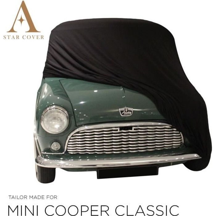 MINI COOPER BÂCHE DE PROTECTION POUR INTÉRIEUR NOIR NOUVEAUX COUVERTURE DE VOITURE CARCOVER