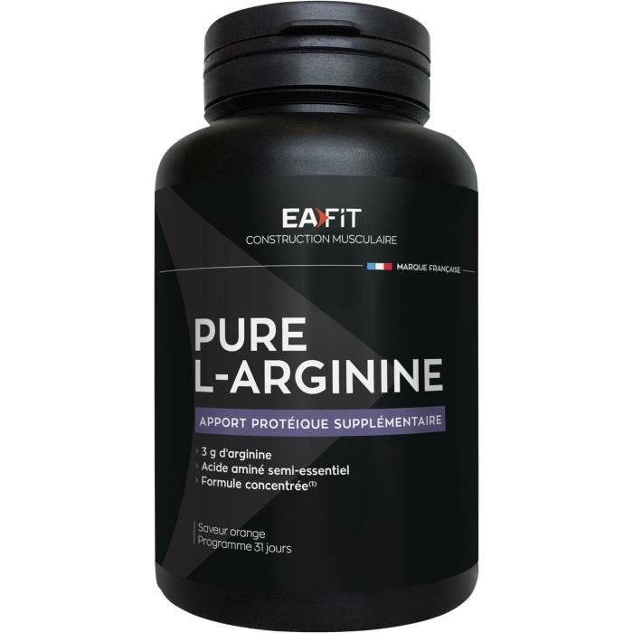 Eafit Pure L-Arginine Saveur Orange 141g