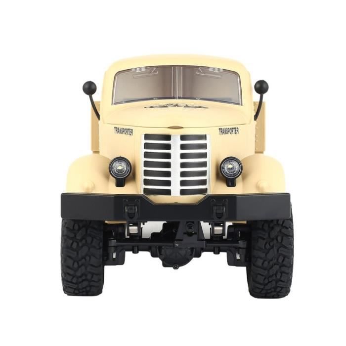 De noël JJR/C Q60 1/16 2.4g 6WD RC Hors Route Militaire Camion Transporteur RC Voiture Télécommande véhicule