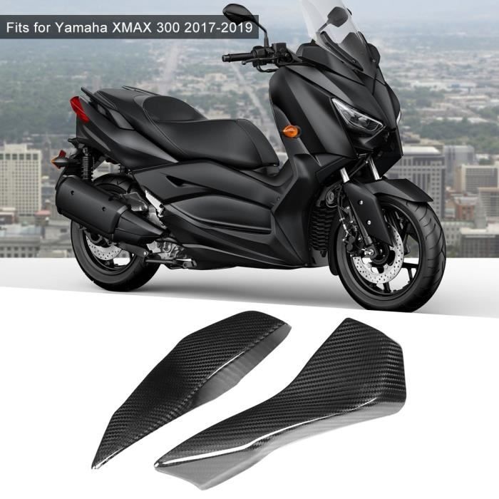 Lv.life☪La Décoration Latérale Du Déflecteur De Pare-Brise En Bande De Carénage En Fibre De Carbone Pour Yamaha Xmax 300 07-1☪NIM