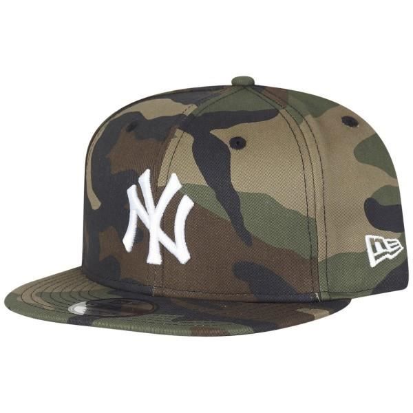 Casquette New Era 9Fifty Snapback Cap - BASIC NY Yankees wood camo