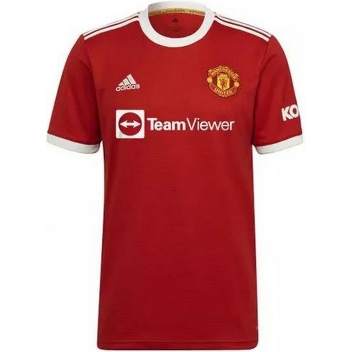 Maillot Officiel Adidas Homme Manchester United Domicile Saison 2021-2022