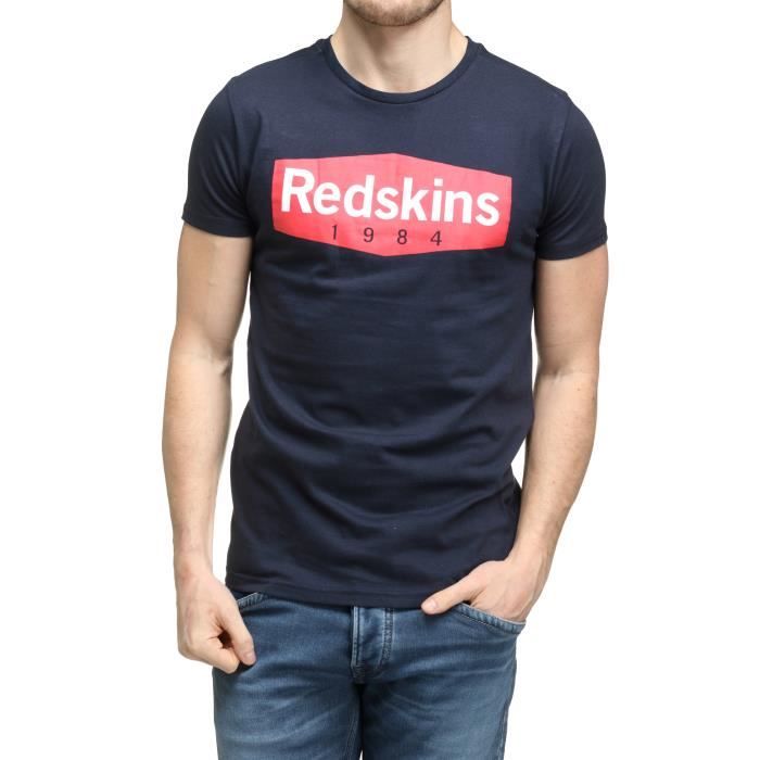 Tee Shirt Redskins Tempo Calder E22 Navy Blue