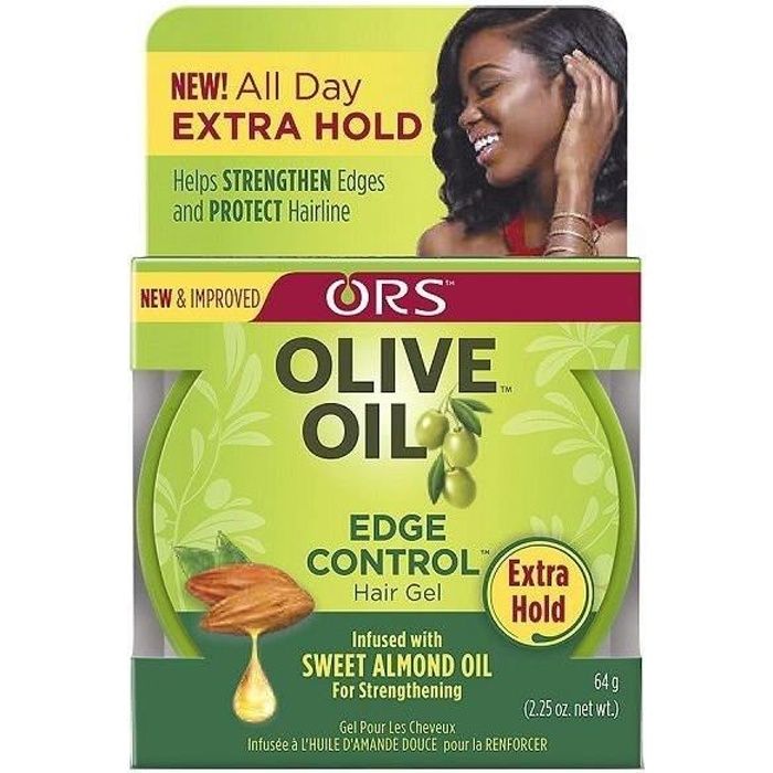 ORGANIC ROOT STIMULATOR - Gel Edge Control Olive Oil - 64g