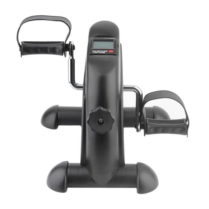 Mini Trainer Exerciser Cycling Fitness Indoor Mini Vélo d'appartement à pédales, noir