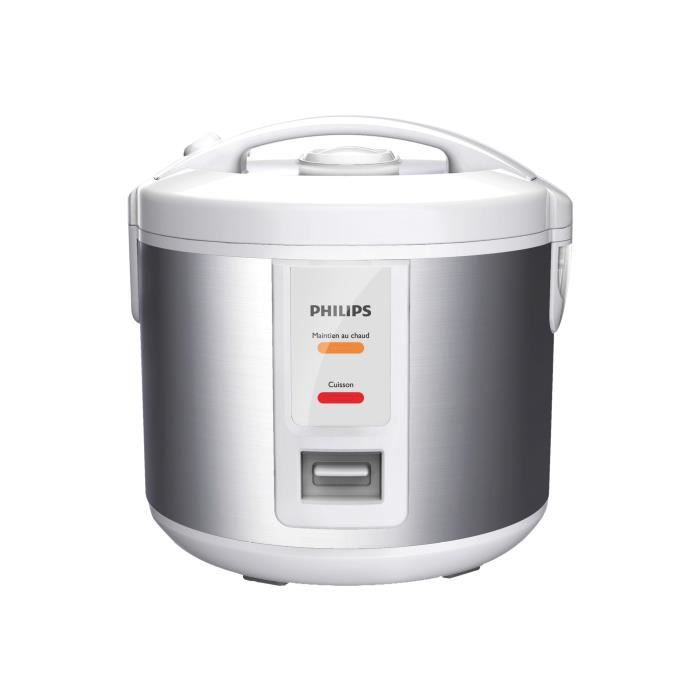 Philips Daily Collection HD3011 Cuiseur à riz 1 litre 500 Watt fleur vert clair