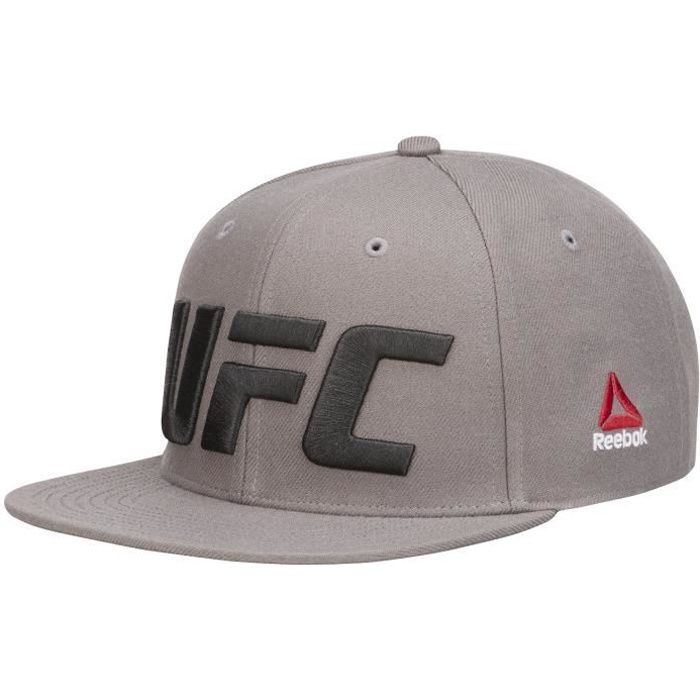 Casquette Reebok UFC Flat Peak - gris foncé - M