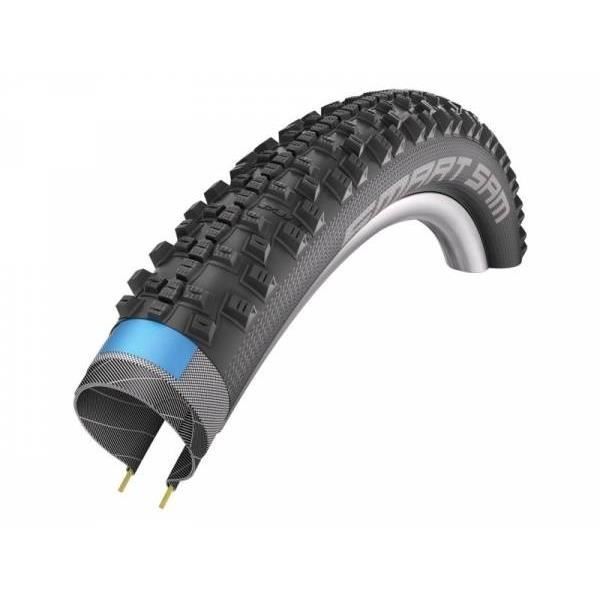 Pneu vélo - VTT - SCHWALBE - SMART SAM HS476 PERFORMANCE LINE - 29x2.10 (54-622) - Noir - TUBETYPE