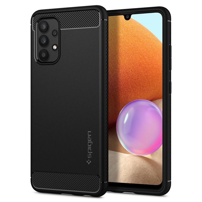 Coque Spigen Rugged Armor pour Samsung Galaxy A52 (5G) - A52 (4G) - Noir