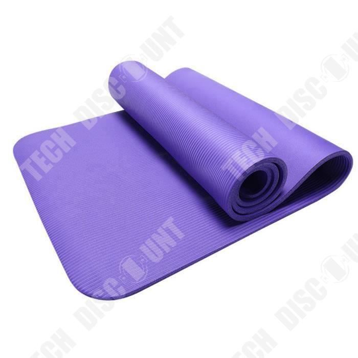 TD® Tapis de Yoga Épais/ Fitness Anti-dérapant / Exercice Abdos / Gym Equipement de Fitness / Tapis Résistant
