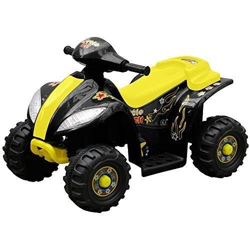 VIDAXL QUAD ÉLECTRIQUE POUR ENFANT JAUNE/NOIR