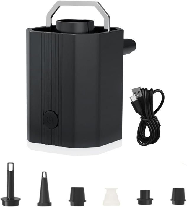 Pompe à air électrique 110 V AC/12 V DC portable pour matelas