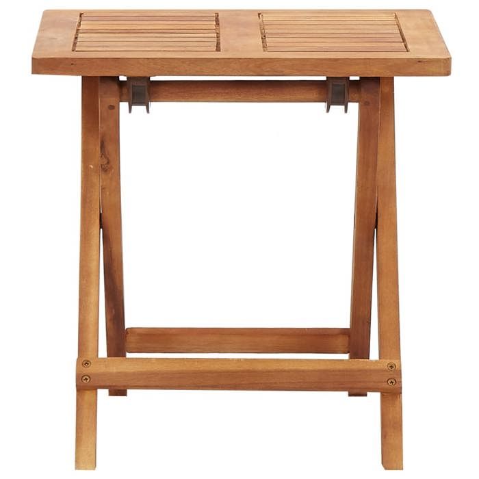 Table pliable de jardintable dextérieur 40x40x40 cm Bois dacacia massif 4396235 FrenchDays