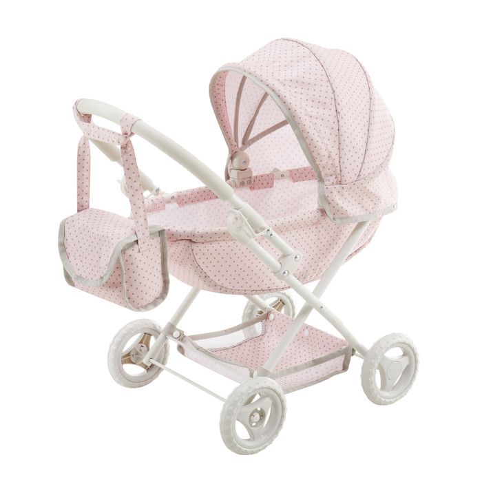 KONGES SLJD | Poussette Canne Pour Poupée - Rose Dentelle – Les Petits KONGES SLJD | Poussette Canne Pour Poupée - Rose Dentelle – Les Petits