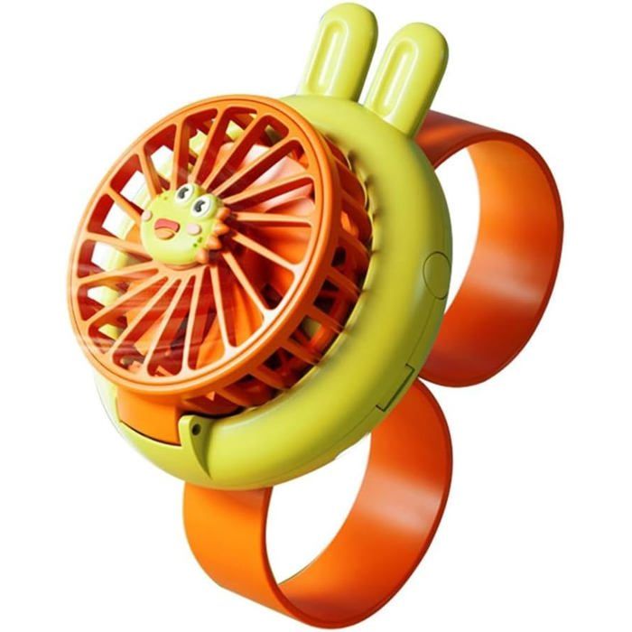 Mini ventilateur portable - COMPUTING - Bracelet - Rechargeable USB - 3 vitesses - Léger et compact - Computing
