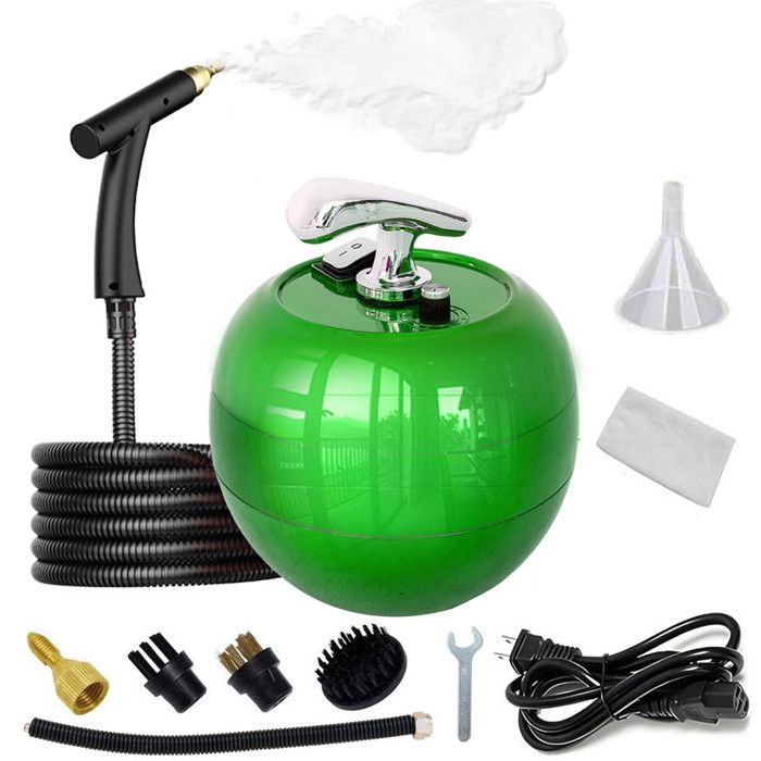 OUTIGO Nettoyeur vapeur portatif - Appareil de nettoyage de cuisine haute température - 2000W-vert - Outigo