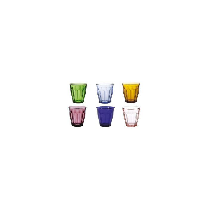 Picardie Multi Teintes Gobelet 25 Cl (prune/rose/marine/saphir/vermeil/vert) - Duralex Scop Sa