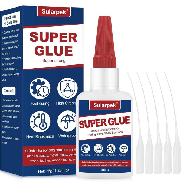 35g Colles Fortes,Super Glue Extra Forte,Colle Instantanée Universelle ...