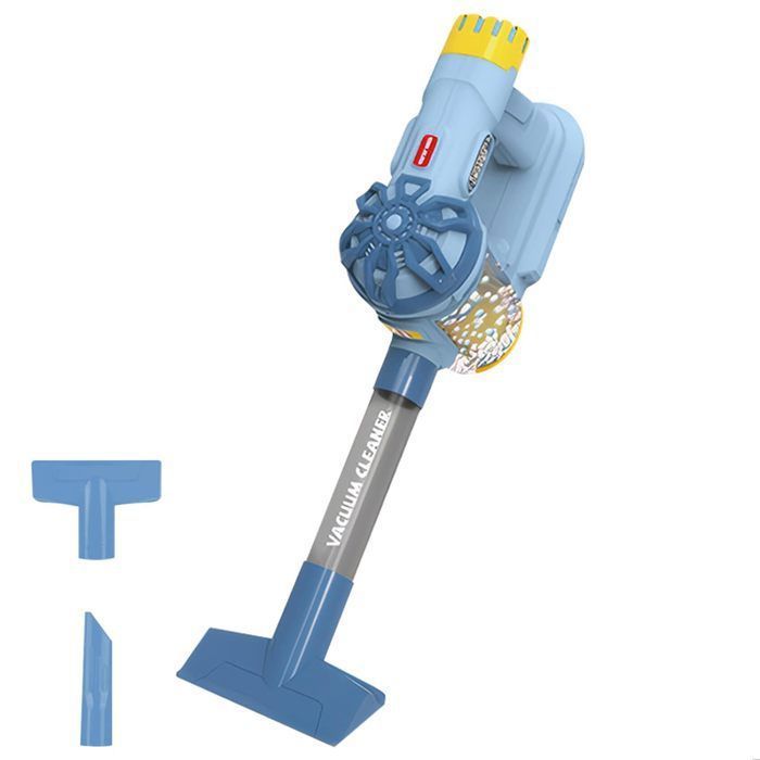 Aspirateur jouet électrique – Jouet de ménage pour enfants (jeu dimitation) – Jouet interactif – Bleu