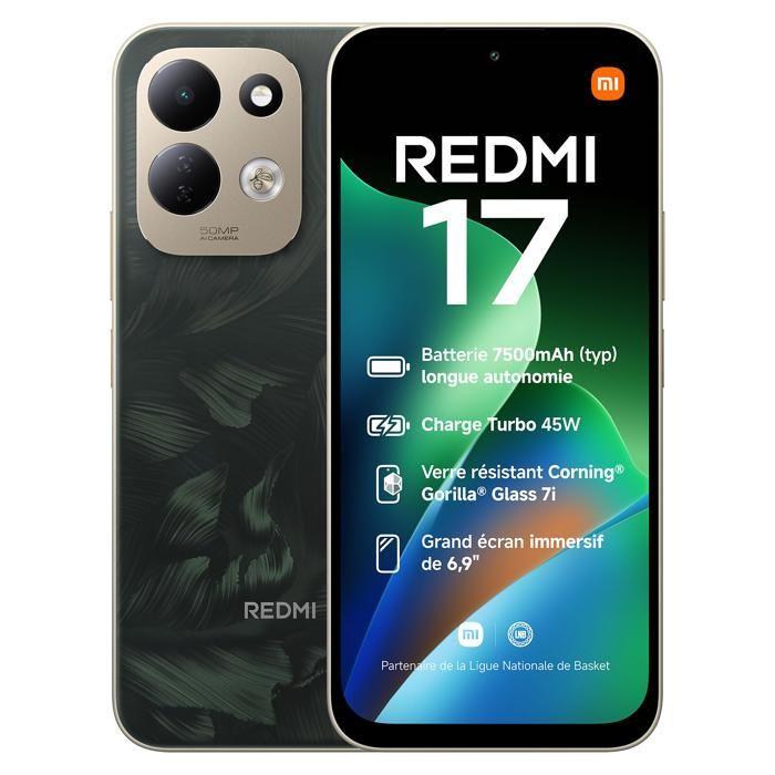 Xiaomi Redmi 17 128 Go Vert